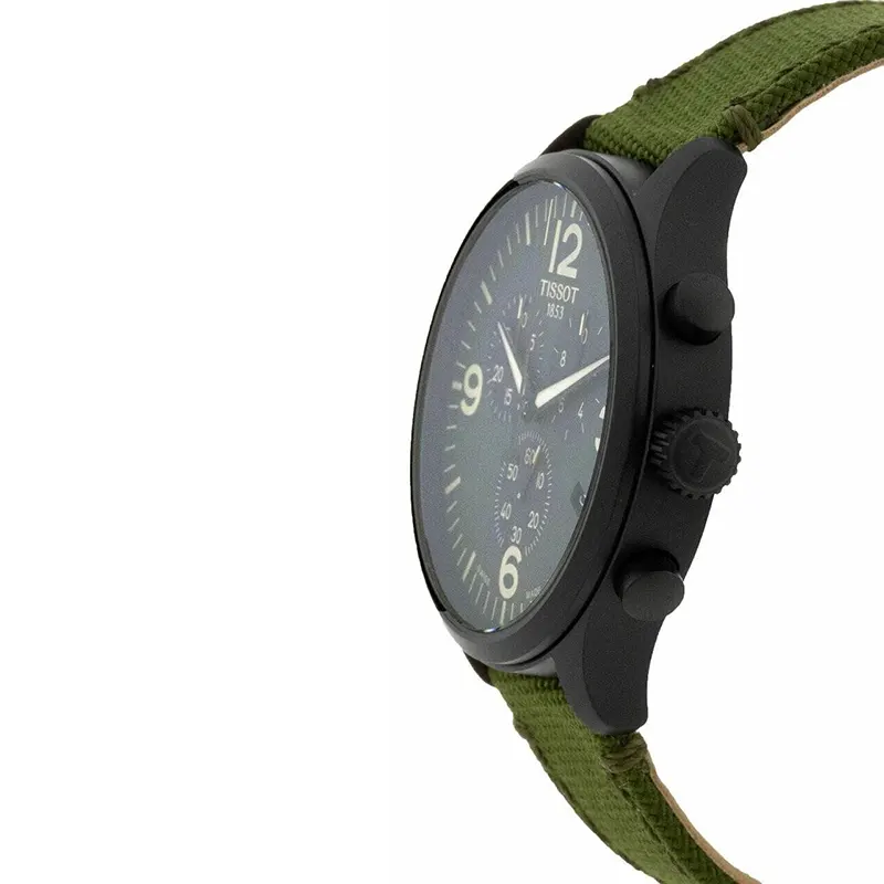 Tissot Chrono XL Quartz Green Men's Watch- T116.617.37.097.00